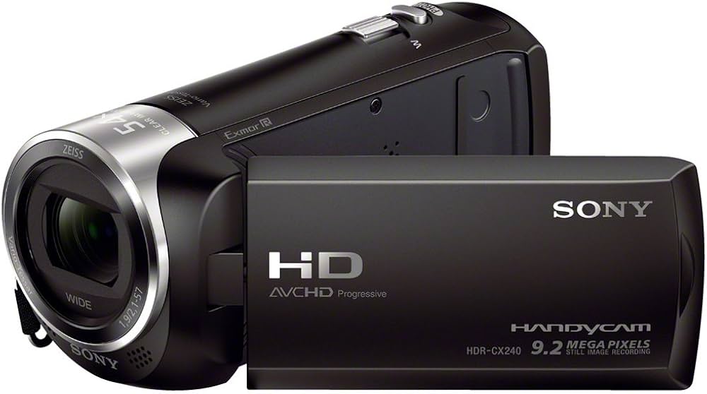 Sony HDR-CX240 ビデオカメラ 本体 Amazon.com : Sony HDR-CX240/B Full HD 9.2 MP Camcorder with